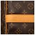 Louis Vuitton Marrone Monogram Keepall Bandouliere 55 - vista 5