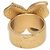 Anello farfalla in smalto placcato oro Gold CC Chanel D'oro - vista 3