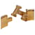 Hermès Bracciale Hermes Click H PM D'oro  - vista 4