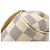Borsa a tracolla con catena Louis Vuitton Damier Azur Favorite MM Bianco - vista 4
