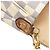 Borsa a tracolla con catena Louis Vuitton Damier Azur Favorite MM Bianco - vista 7