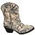 Autre Marque Botines Western Mezcalero de Ante Camuflaje - vista 2