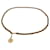 CHANEL Coco Medal Matelassé Chain Belt Nero D'oro  - vista 1