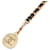 CHANEL Coco Medal Matelassé Chain Belt Nero D'oro  - vista 2