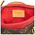 Bolso Louis Vuitton Monogram Nano Pallas Mini Castaño Roja Fucsia - vista 5