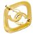 Spilla Vintage Chanel Coco Mark in Diamanti Blu D'oro - vista 2