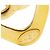 Spilla Vintage Chanel Coco Mark in Diamanti Blu D'oro - vista 3