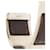 Hermès Hermes Purple and Silver Leather Bangle Silvery  - view 5