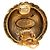 Orecchini a clip Chanel Vintage Coco Mark D'oro - vista 3