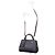 Borsa a tracolla Louis Vuitton Marine Rouge Monogram Empreinte Montaigne BB Rosso Blu navy - vista 15