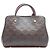 Borsa a tracolla Louis Vuitton Marine Rouge Monogram Empreinte Montaigne BB Rosso Blu navy - vista 3