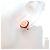 Orecchini Chanel 05P Pink Square Stone Coco Mark Rosa Bianco - vista 7