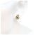 Orecchini Chanel Gold Round Coco Mark Ribbon Nero D'oro - vista 7