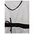 Fendi Monogram Strandtunika Minikleid - Weiß/Schwarz - Ansicht 3