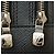 Clutch in pelle Taiga Louis Vuitton Nero Grigio - vista 6