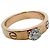 Anello Cartier Love Solitaire in oro rosa 18K