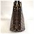 Borsa Tote Louis Vuitton Cabas Rivington Marrone - vista 3