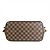 Borsa Tote Louis Vuitton Cabas Rivington Marrone - vista 4