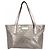 Gucci Metallic Gray Tote Bag Metallisch