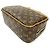 Borsa Louis Vuitton Trouville Marrone - vista 3