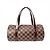 Borsa a Spalla Louis Vuitton Papillon 26 Marrone - vista 2