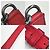 Borsa a Spalla Chanel Matelassé Chain Rosso - vista 7