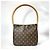 Borsa a Spalla Louis Vuitton Looping MM Marrone - vista 2