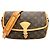 Borsa a tracolla Louis Vuitton Sologne - Tela Monogram marrone