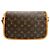 Borsa a tracolla Louis Vuitton Sologne - Tela Monogram marrone - vista 3