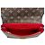 Borsa a Spalla Louis Vuitton Saint Placido Marrone Rosso Fuschia - vista 5