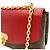 Borsa a Spalla Louis Vuitton Saint Placido Marrone Rosso Fuschia - vista 8