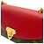 Borsa a Spalla Louis Vuitton Saint Placido Marrone Rosso Fuschia - vista 9