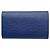 Louis Vuitton Blue Epi Leather Bi-Fold Wallet - view 3