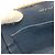 Borsa a tracolla in paglia e denim da donna Chanel Marrone Blu - vista 10