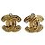 Orecchini a clip Chanel Vintage Gold Plated D'oro
