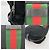 Gucci Clutch Bag aus schwarzem Nylon - Ansicht 7