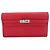 Cartera Long Kelly de Hermès para Mujer Roja