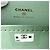 Vanity Beauty Case Matelassé da Donna Chanel Verde - vista 5