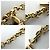 Cassandra Bracciale con charm dorato Saint Laurent D'oro - vista 4
