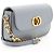 Piccola borsa a tracolla 30 Montaigne Avenue in pelle di vitello Dior Grigio - vista 2