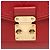 Borsa a Spalla Louis Vuitton Monogram Empreinte Saint Germain PM Rosso - vista 9