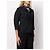 Comme Des Garcons Blusa oversize in misto cotone tartan blu Emporio Armani anni '90 Nero - vista 3