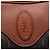 Borsa Crossbody in Tela Monogramma e Pelle di Vitello Saint Laurent Marrone - vista 9
