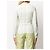 Chloé Blusa Versace anni 80 in seta nera con stampa floreale e maniche a pipistrello Multicolore - vista 3