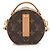 Borsa a tracolla Louis Vuitton Monogram Canvas Boite Chapeau Mini Marrone - vista 3