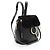 Chloé Chloe Mini Faye Rucksack aus Kalbsleder Schwarz - Ansicht 2