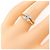 Autre Marque Anello Vendome Au750 Flower Diamond D'oro - vista 5