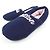 Pantofole Dreamy Line Louis Vuitton Blu Blu navy - vista 3