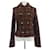 Chaqueta Chanel Castaño Blanco