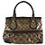 Borsa Tote Gucci GG Crystal Marrone